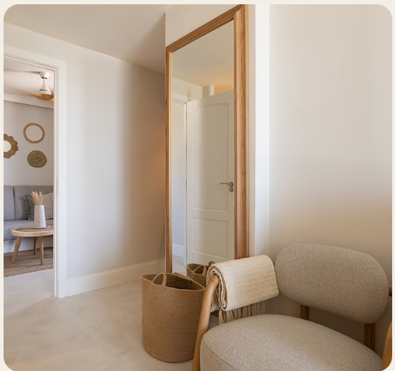 Habitación estilo slow